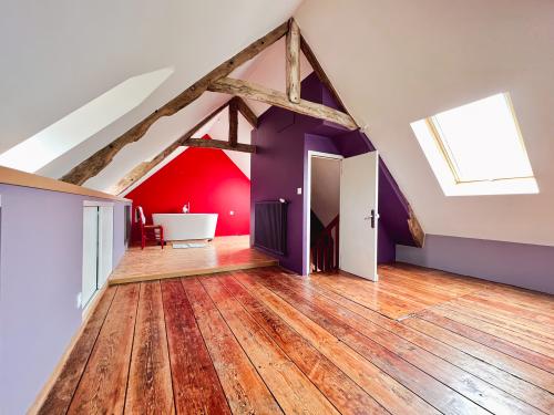 Slaapkamer - Paars